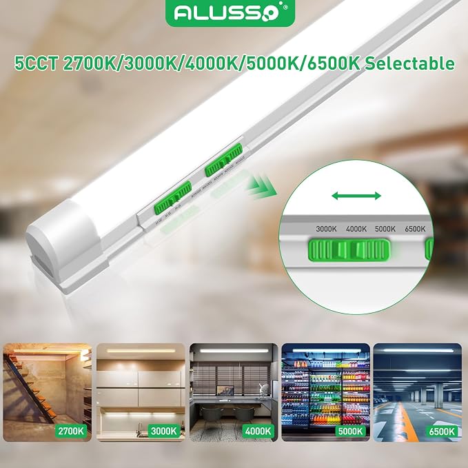 ALUSSO® 4FT LED Shop Lights - Image 2