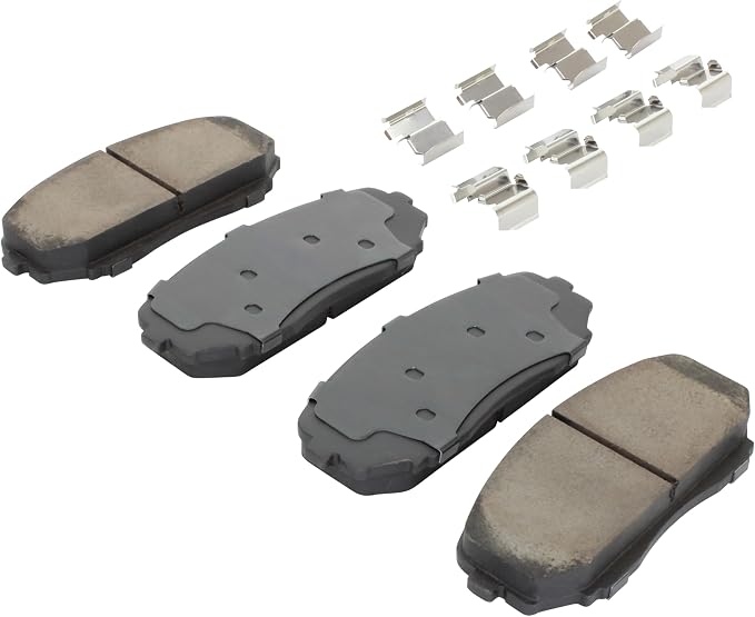 Premium Ceramic Front Brake Pads Compatible - Image 2