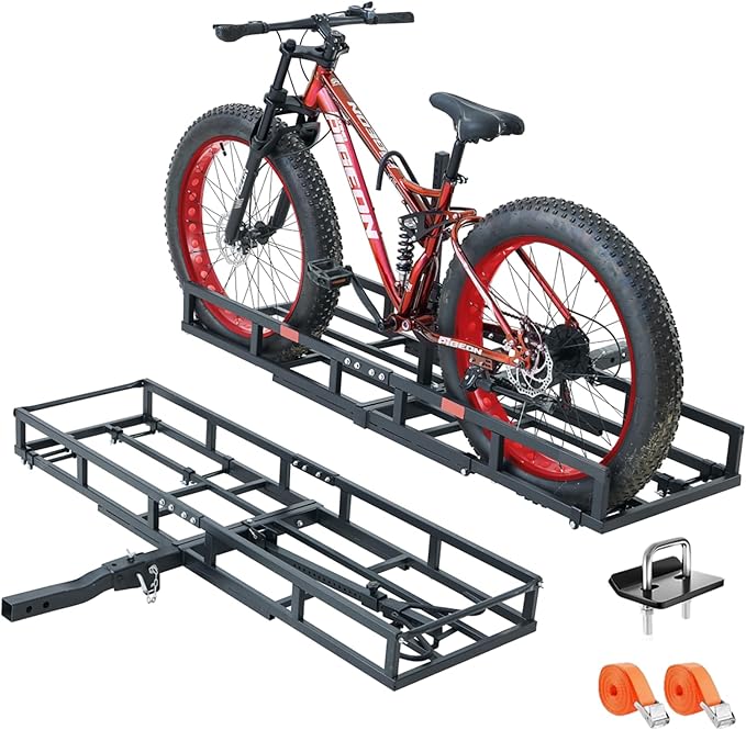 Hitch-Mount Bike Rack for Ebike Heavy-Duty by XtraEzzy