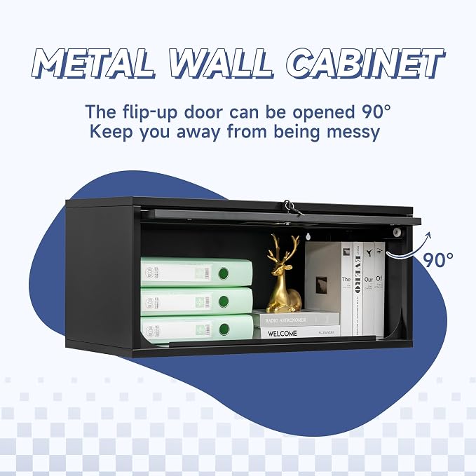 Metal Wall Storage Cabinet - Image 4