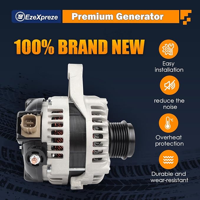 Ezexpreze Alternator 2.5 2.5L Replacement Compatible - Image 2