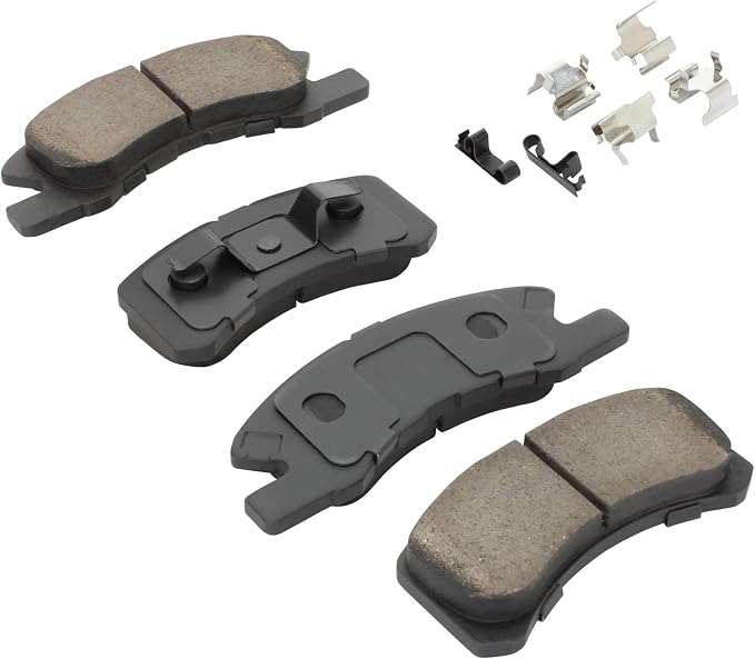 Premium Ceramic Front Brake Pads Compatible - Image 2