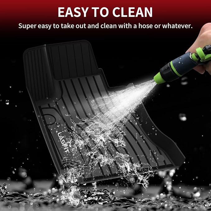 LASFIT Floor Mats for Mercedes Benz C Class 2021 2020 2015-2019 C300 / C350 / - Image 9
