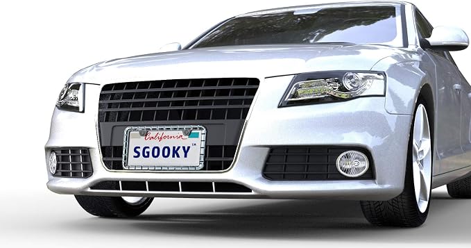 3D Chrome License Plate Frames, Pure Zinc Alloy Metal - Image 7