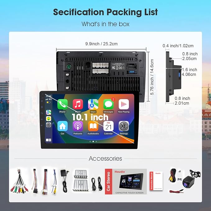Wireless Double Din Car Stereo - Image 8