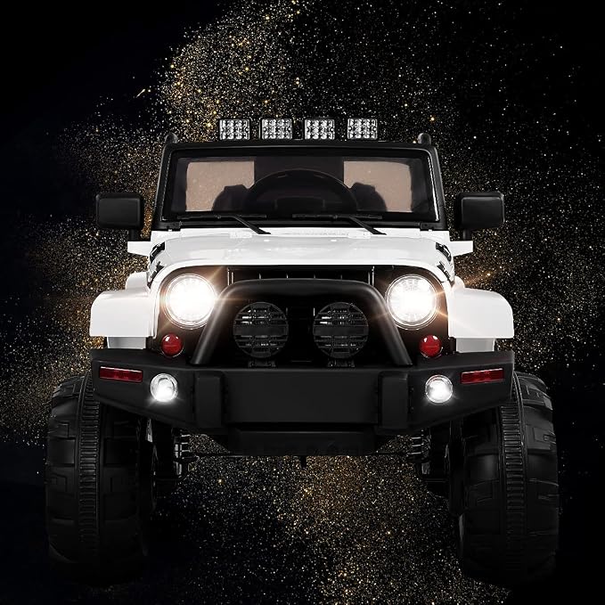Costzon Ride On Car, 12V Battery Powered Electric Ride On Truck w/Parental - Image 9