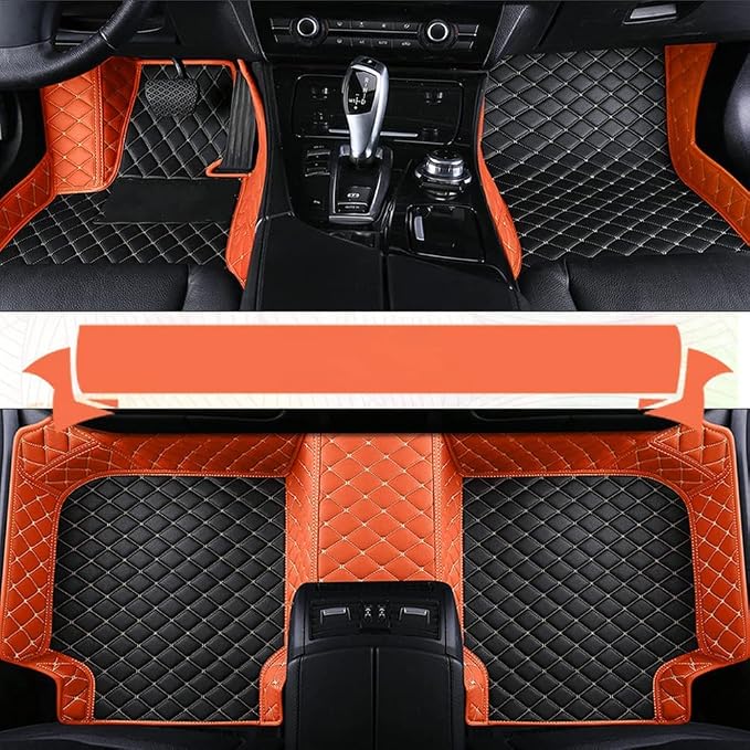 Custom All-Weather Protection Luxury Leather Floor Mats - Image 9
