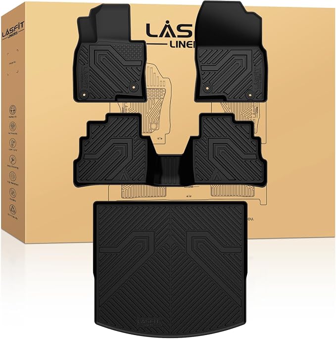 LASFIT Floor Mats & Cargo Mat Fit by LASFIT