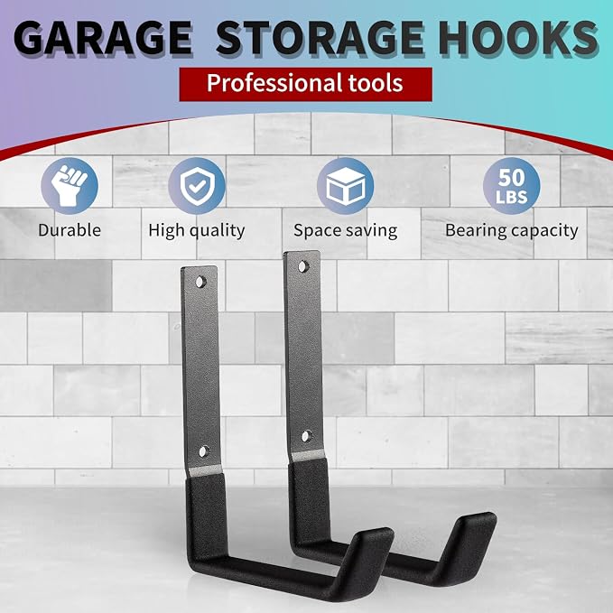 Heavy Duty Wall Mount Hooks, Utility Hooks - Image 4