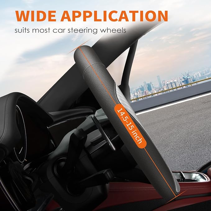 HOTOR Car Steering Wheel Cover - Image 2