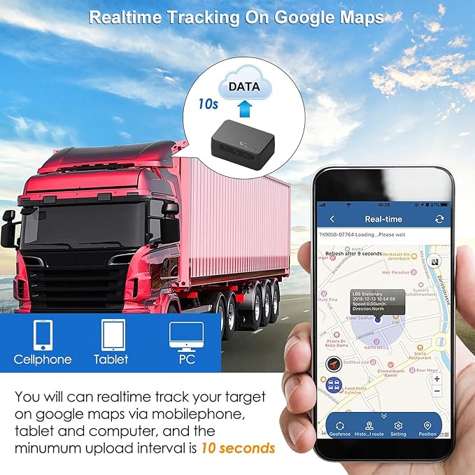 Small GPS Tracker for Vehicles Magnetic 60 Days Long Battery Life, Rastreador - Image 5
