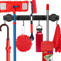 Magnetic Mop Broom Holder, Heavy Duty Movable Magnetic Wall Mount Tool Racks by UNUSFIRE