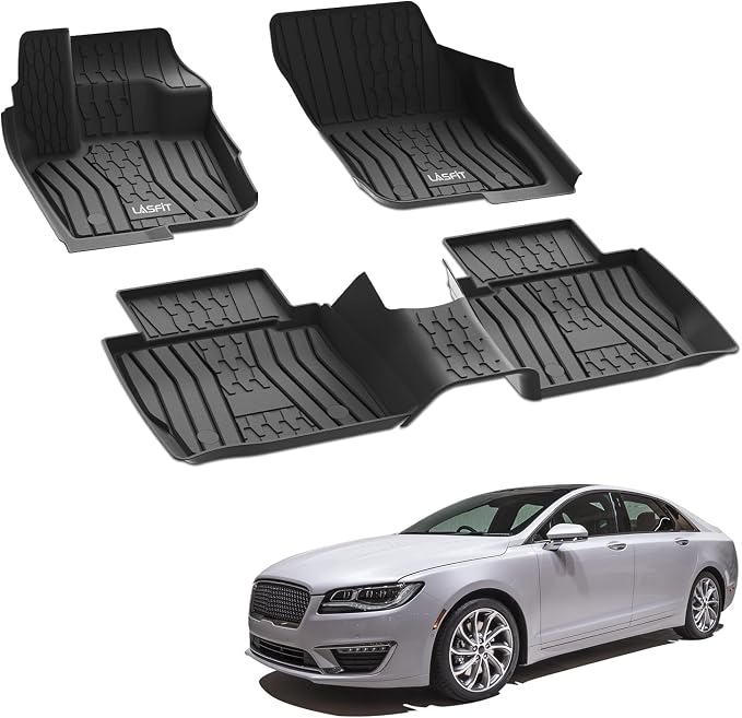 LASFIT Floor Mats Fit for Ford Fusion 2020-2017/ for Lincoln MKZ 2020-2017 All by LASFIT
