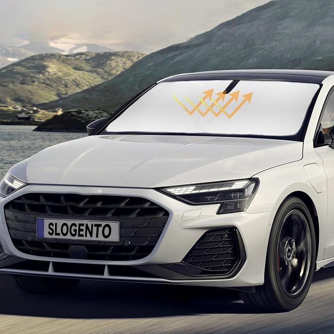 Sun Shade Sunshade for 2021-2023 2024 2025 Audi A3 S3 RS3 Sedan Car Accessories by SLOGENTO