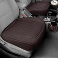 2 Pack Leather Front Car Seat Cover Bottom Car Seat, Anti-Slip and Full Wrap by BEITK