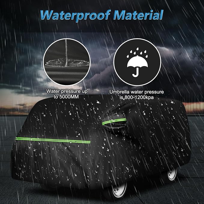 Car Cover for 1964-1970 Dodge A100 for VW Bus T1 T2 T3 1950-1992, 420D Oxford - Image 5