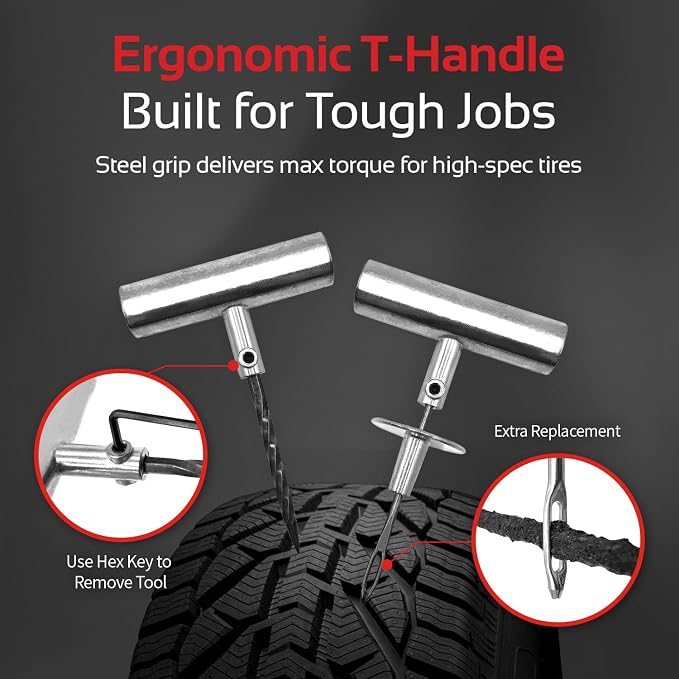 CTR Heavy Duty Tire Plug Kit - Image 3