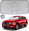 KAYZT Windshield Sun Shade for 2016-2025 Mazda CX9 CX-9 Foldable Sunshade Front by KAYZT