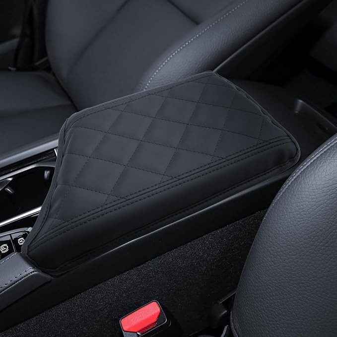 Armrest Cover for 2018-2023 2024 Volvo XC90 Accessories Center Console Middle by LANTU