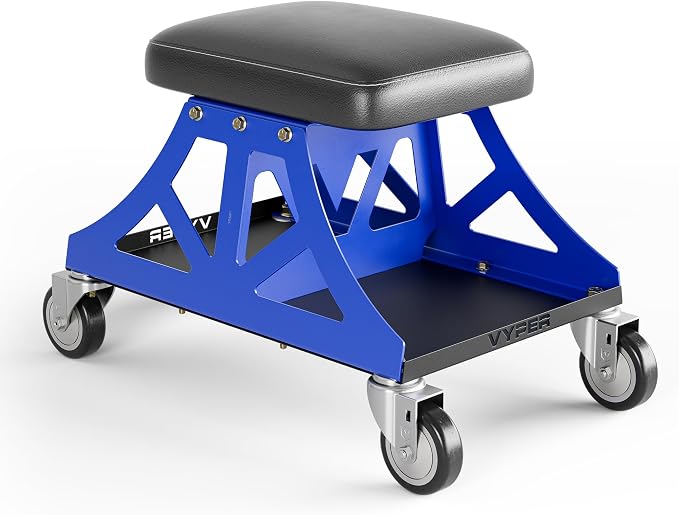 Vyper Low Pro Garage Stool by VyperIndustrial