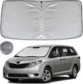KAYZT Windshield Sun Shade for 2011-2020 Toyota Sienna Mini Van Foldable by KAYZT