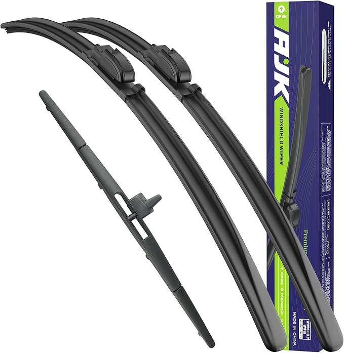 AJK Wiper Blades for Honda Pilot 2009 2010 2011 2012 2013 2014 2015, 2 Piece by AJK