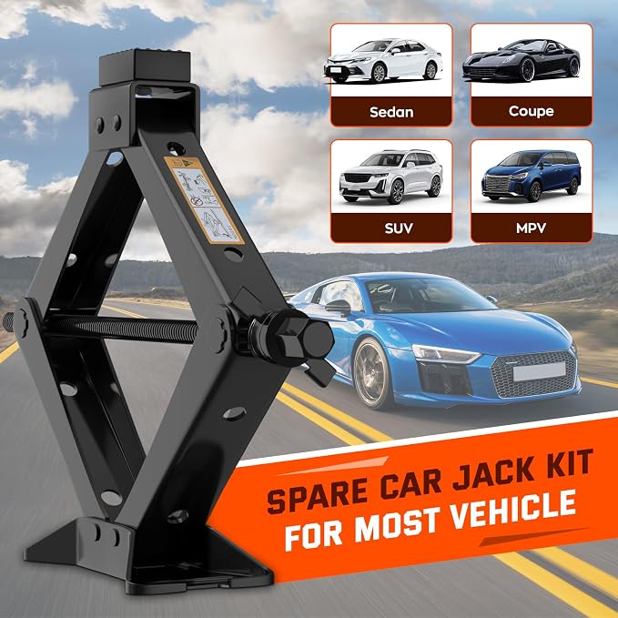 New Version Car Jack Kit Scissor Jack - Image 8