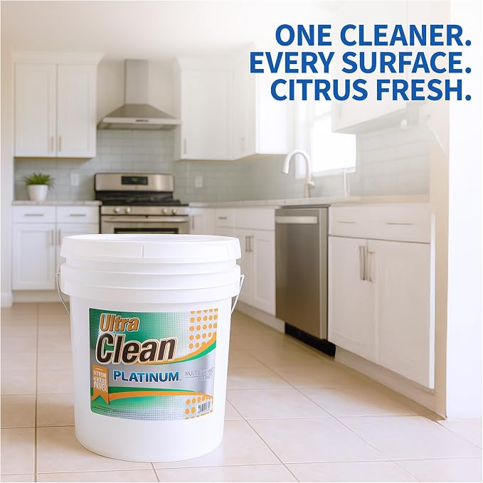 Ultra Clean Platinum Multipurpose Cleaner, Non-Abrasive and Bleach-Free - Image 4