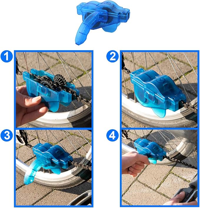 MMOBIEL Bike Chain Cleaning Tool Scrubber - Image 3
