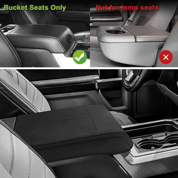 Muslogy Center Console Armrest Cover Compatible - Image 5