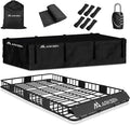 ARKSEN 84 x 50 x 6 Inch Universal Extra Wide 150LB Heavy Duty Roof Rack Cargo by ARKSEN