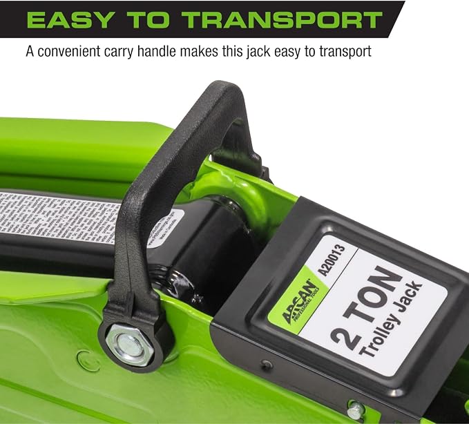 ARCAN Tools 2-Ton Steel Trolley Jack - Image 3
