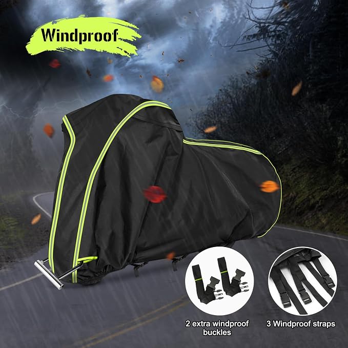 Motorcycle Cover for Honda GL1500 GL1800, Honda Gold Wing 2001-2023 - Image 6