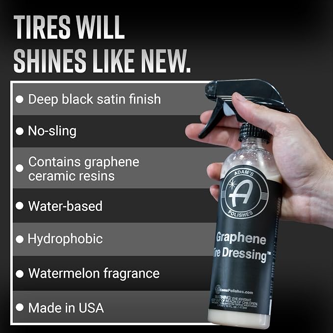 Adam's Polishes Graphene Tire Dressing - Image 2
