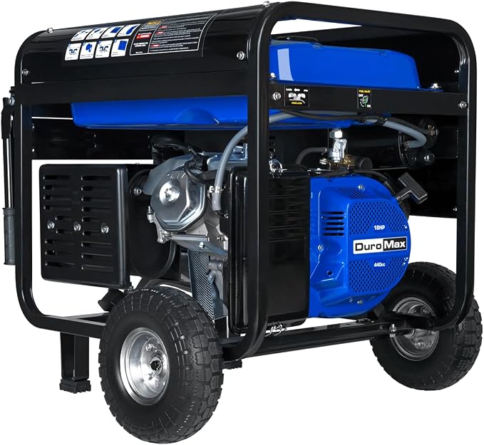 DuroMax XP10000E 10, 000-Watt Gas Powered Portable Generator - Image 9