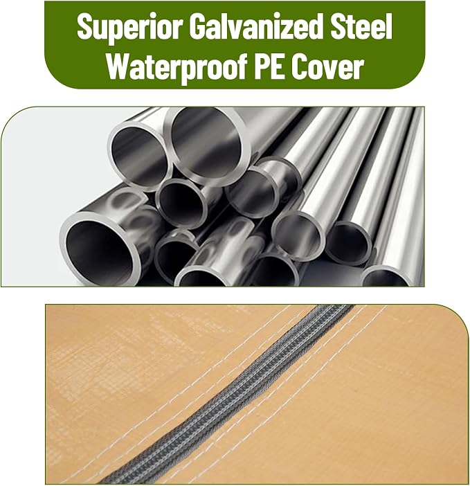 10 x 20FT Heavy Duty Carport - Image 4