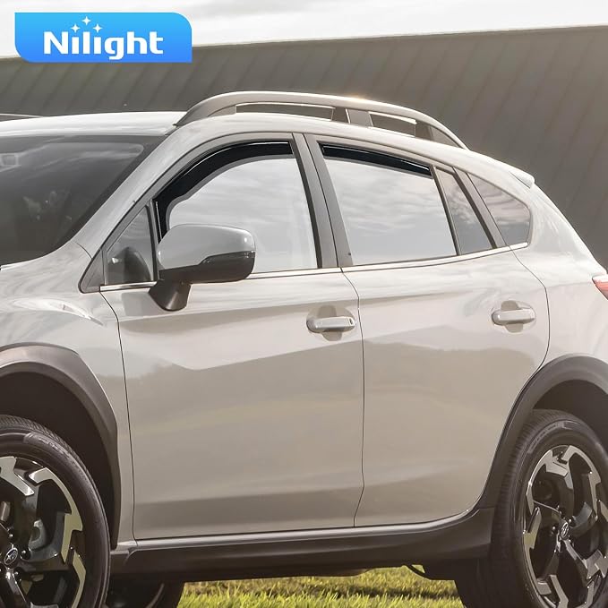 Nilight Vent Window Visors for Crosstrek 2018-2023 Impreza Hatchback 2017 2018 - Image 7