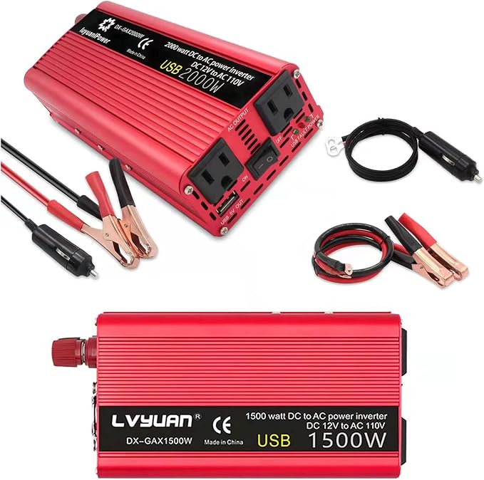 1500w Power Inverters Car Inverter 12v to 110v 12v Power Inverter 700W/1500W by QL-LINRUN