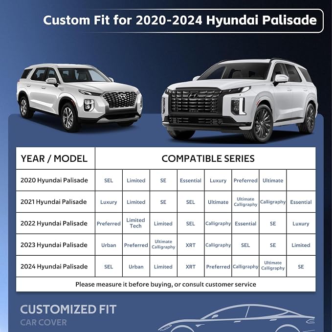 10 Layers SUV Car Cover Custom Fit - Image 3