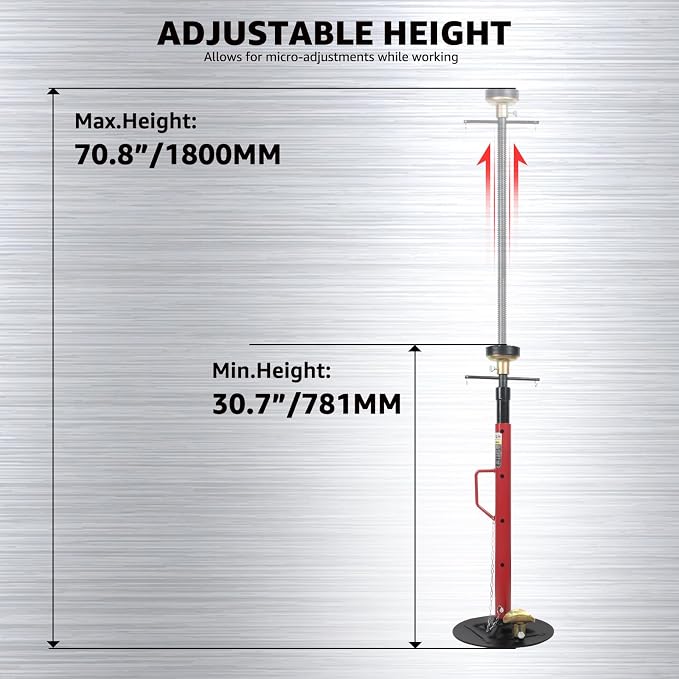 BESTOOL 1-Ton Underhoist Support Stand - Image 3
