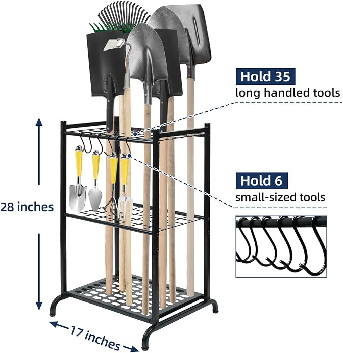 Garden Tool Organizer and Storage, Yard Tool Organizer - Image 4