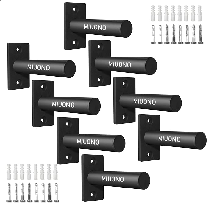 Weight Plate Holder, Wall Mounted Weight Rack Storage by MIUONO