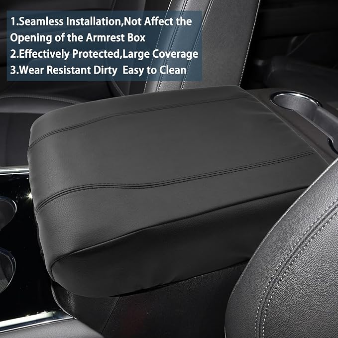 Ruiya 2025 Tahoe/Suburban Center Console Cover, - Image 2