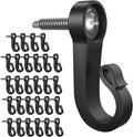 28-Pack Q-Hanger Hook for Indoor and Outdoor Christmas Lights, New Year Party by ZUSFUL
