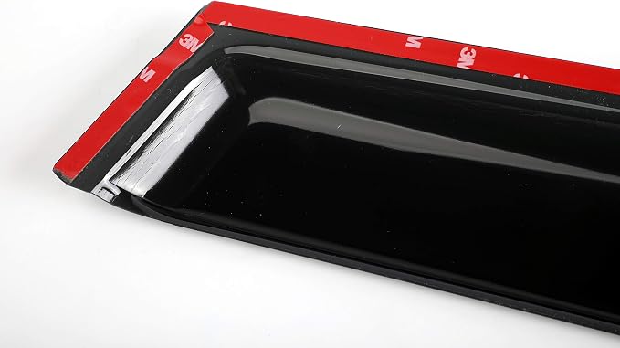 94093 Sunproof Waterproof Side Window Wind Deflector, Window Visor fit - Image 3