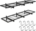 2 Pack Garage Wall Shelves, Heavy Duty Wall Shelf Organizer by Riciakik