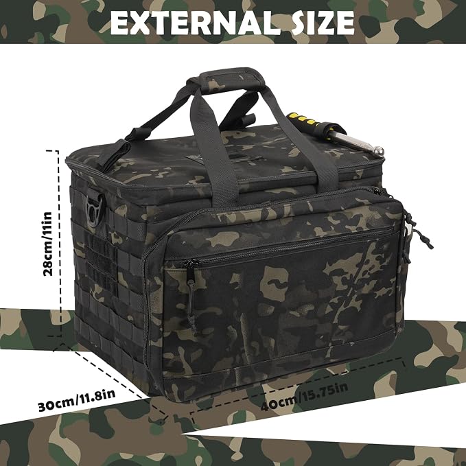 Patrol Bag Law Enforcement, Police Gear Car Front Seat Vehicle Organizer Bags - Image 5