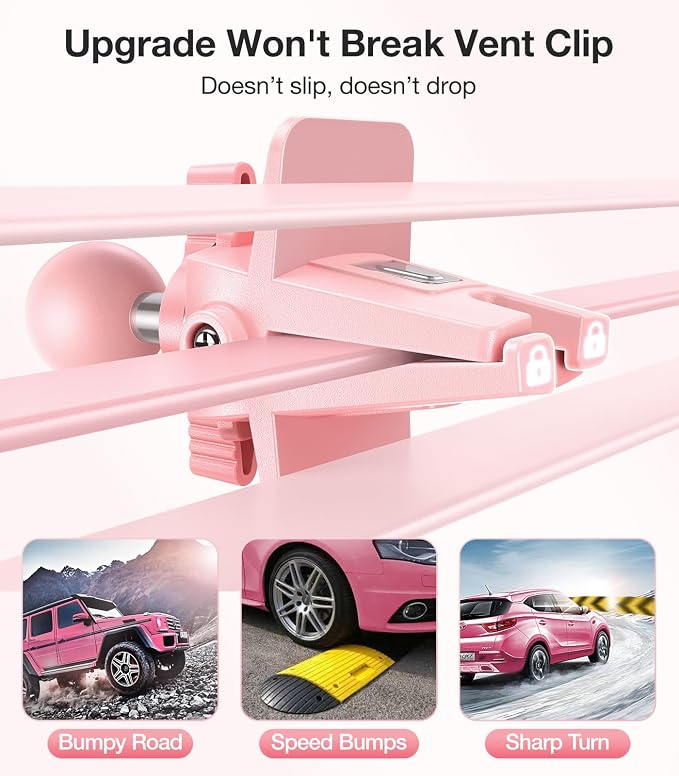 VICSEED for MagSafe Car Mount Magnetic Phone Holder for Car Vent 360 Adjustable - Image 5