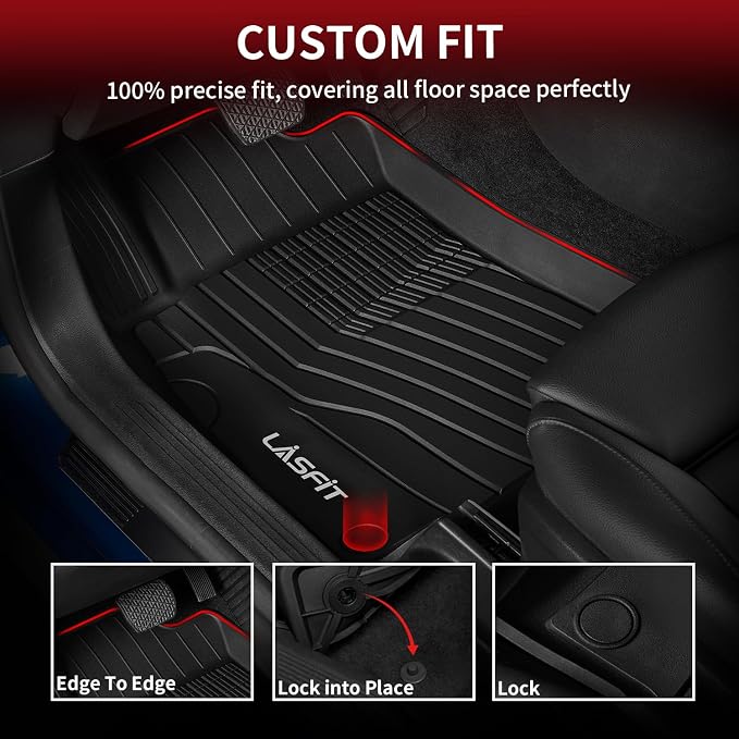 LASFIT Floor Mats for Mercedes Benz GLB 250/35 AMG 2025 2024 2023 2022 2021 2020 - Image 2