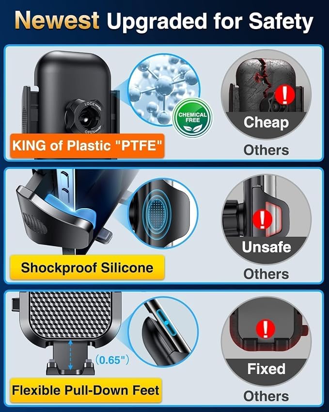 Car Phone Holder VANMASS Cell Phone Mount - Image 9